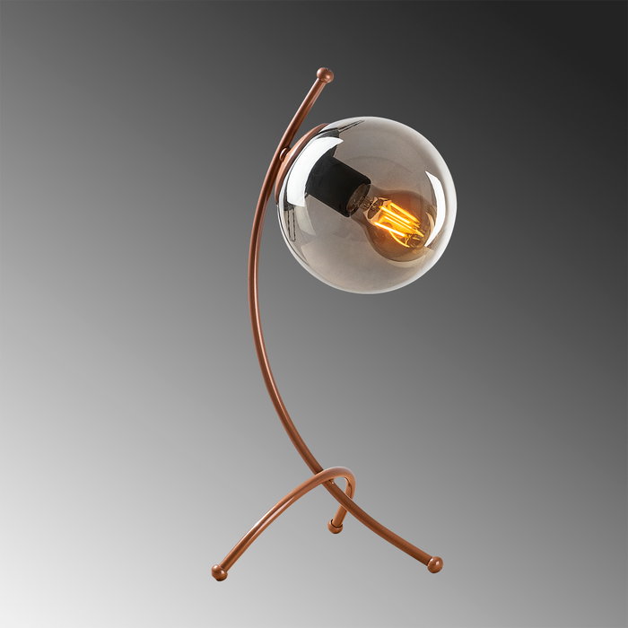 Opviq Yay - 5017 Lámpara de Mesa Cobre